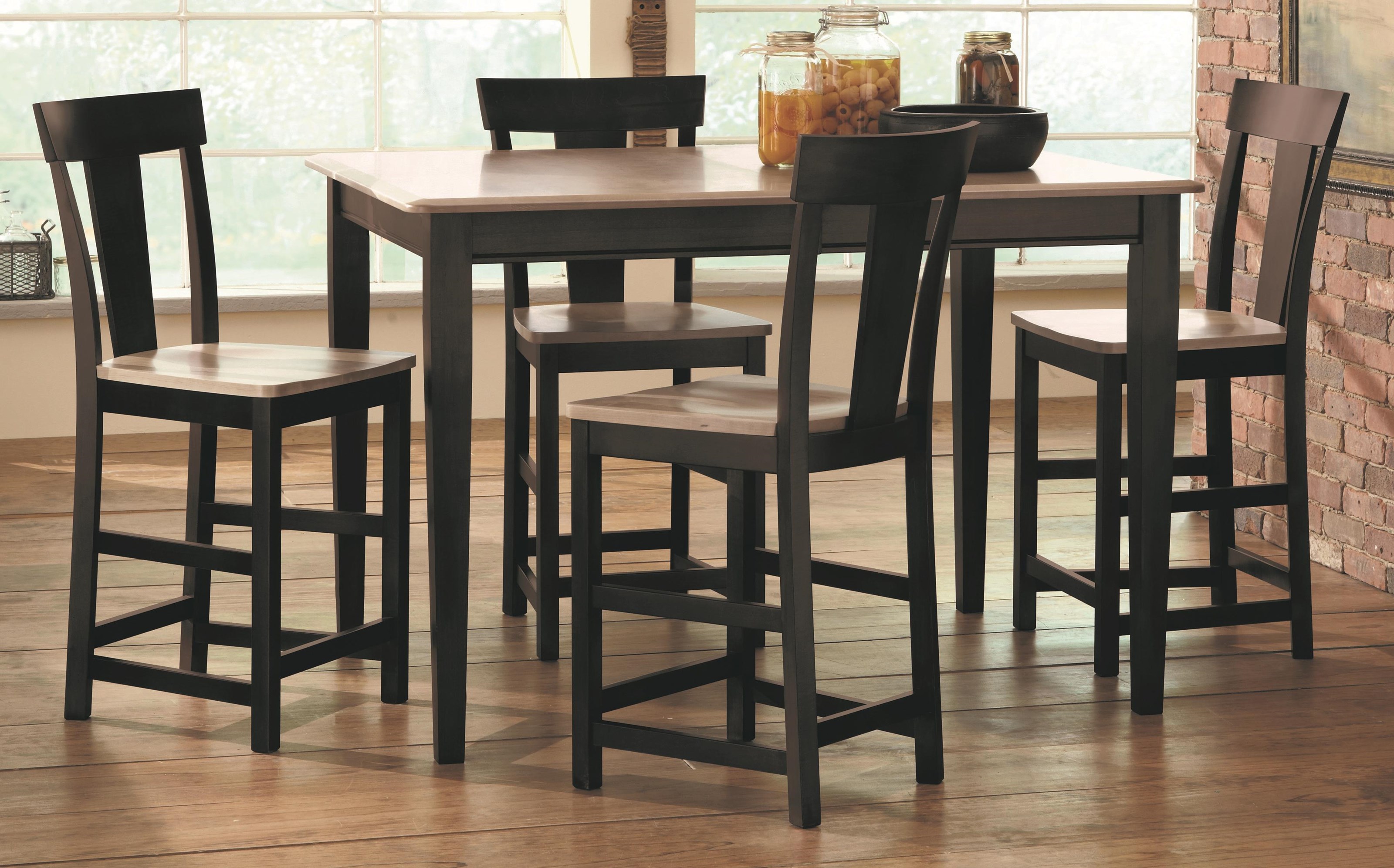 Tall breakfast best sale table and chairs